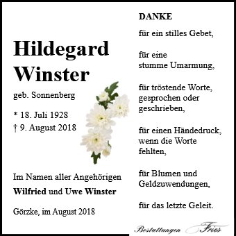 Hildegard Winster