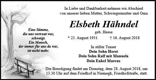Elsbeth Hähndel