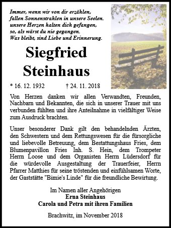 Siegfried Steinhaus