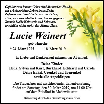 Lucie Weinert