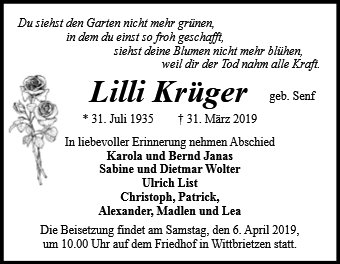 Lilli Krüger