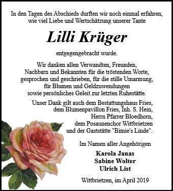 Lilli Krüger