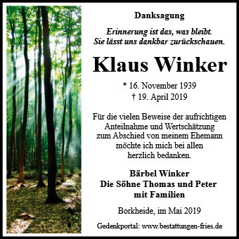 Klaus Winker