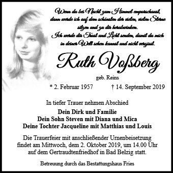 Ruth Voßberg