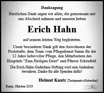 Erich Hahn