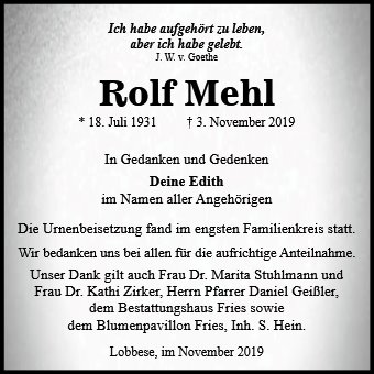 Rolf Mehl
