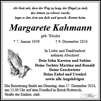 Margarete Kahmann