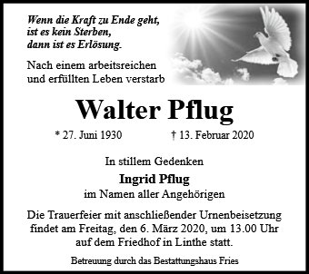 Walter Pflug
