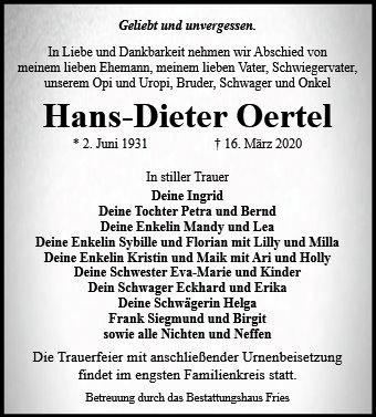 Hans-Dieter Oertel