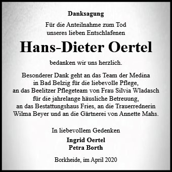 Hans-Dieter Oertel