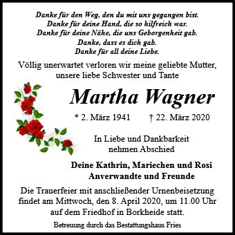 Martha Wagner