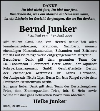 Bernd Junker