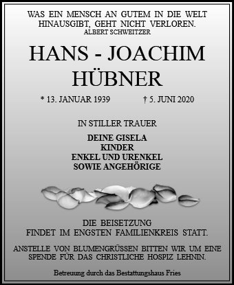 Hans-Joachim Hübner