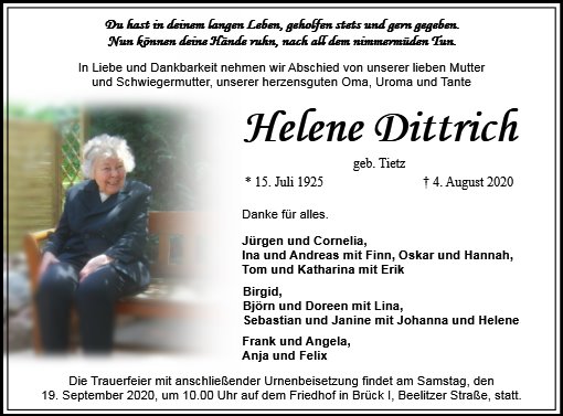 Helene Dittrich