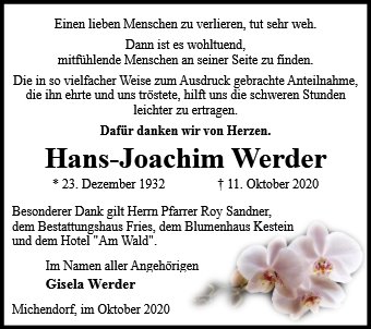 Hans-Joachim Werder