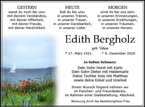 Edith Bergholz