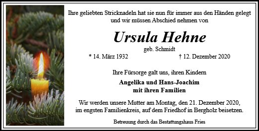 Ursula Hehne