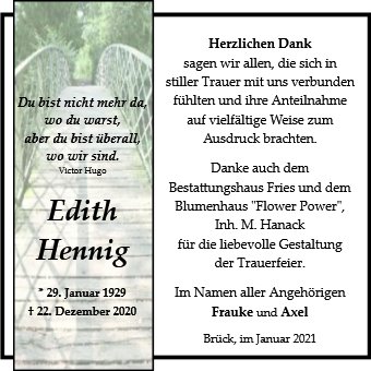 Edith Hennig