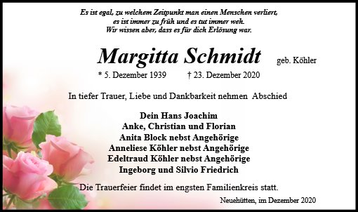 Margitta Schmidt