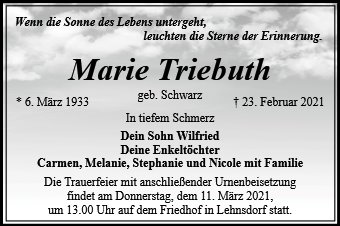 Marie Triebuth