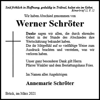 Werner Schröter