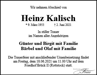 Heinz Kalisch