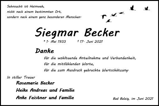 Siegmar Becker