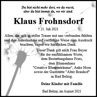 Klaus Frohnsdorf