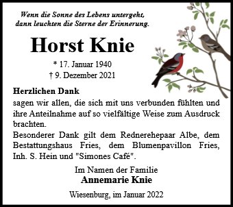Horst Knie