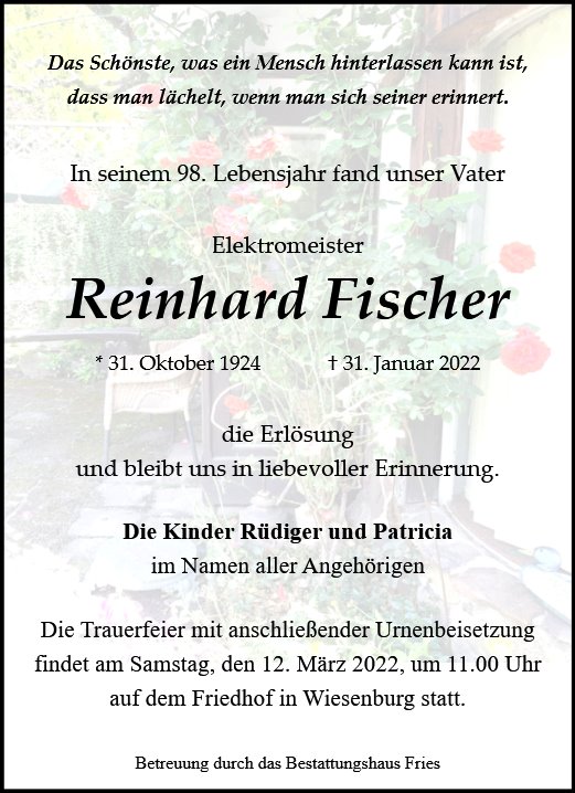Reinhard Fischer