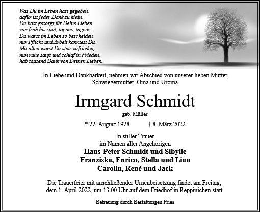 Irmgard Schmidt