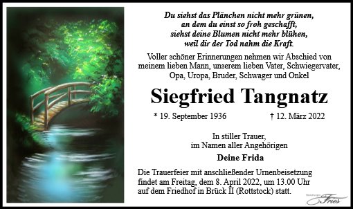 Siegfried Tangnatz