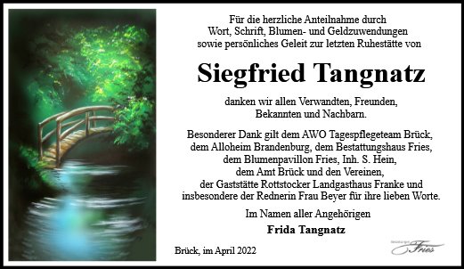 Siegfried Tangnatz