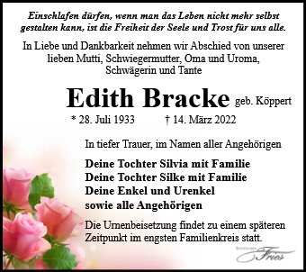 Edith Bracke