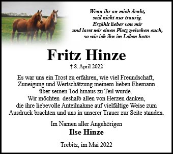 Fritz Hinze
