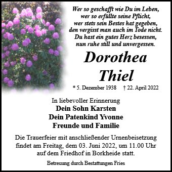 Dorothea Thiel