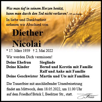 Diether Nicolai