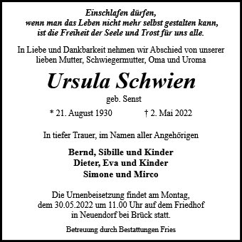 Ursula Schwien
