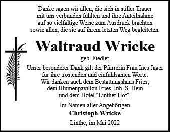 Waltraud Wricke