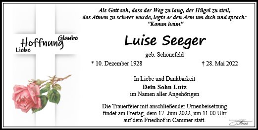 Luise Seeger