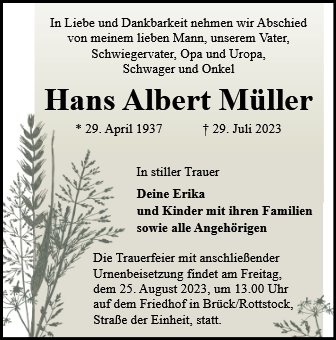 Hans Abert Müller