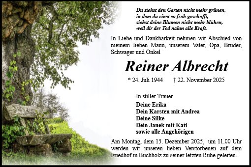Reiner Albrecht