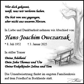 Hans-Joachim Owczarzak