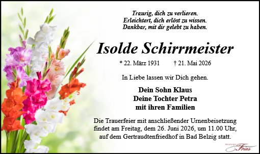 Isolde Schirrmeister