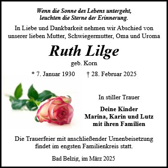 Ruth Lilge