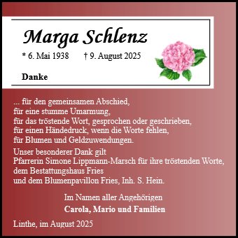Marga Schlenz