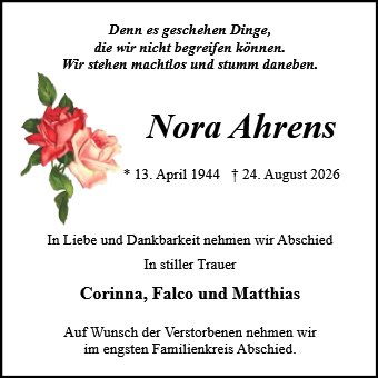 Nora Ahrens
