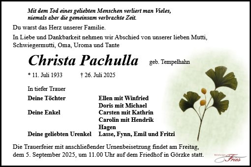 Christa Pachulla