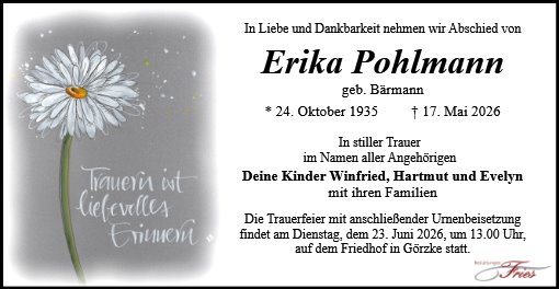 Erika Pohlmann 