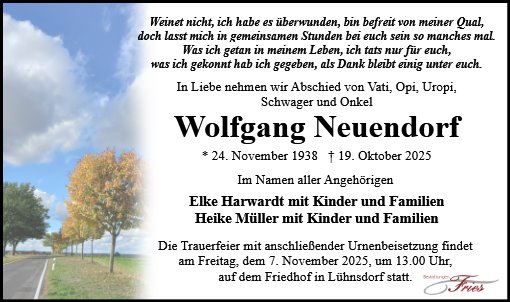 Wolfgang Neuendorf